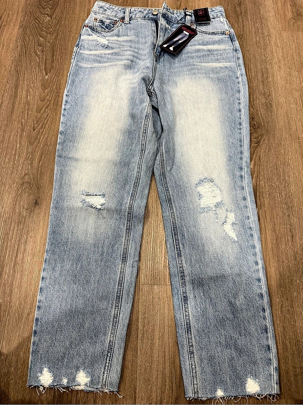 No Boundaries Women's Straight Leg Jeans Size 5 NWT